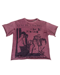 LUNI “LIAR” DISTRESSED TEE