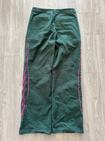 LUNI “BARCA” DARK GREEN CARGO JEANS