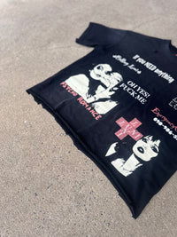 DE OMBRÉ PSYCHO ROMANCE TEES “BLACK”