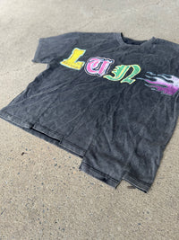 DE OMBRÉ GLOBAL MISTAKES TEE “BLACK”