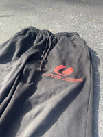 LUNI “ATH” BLACK WASHED SWEATS