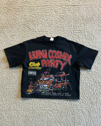 LUNI COSMIX CLUB TEES "BLACK"