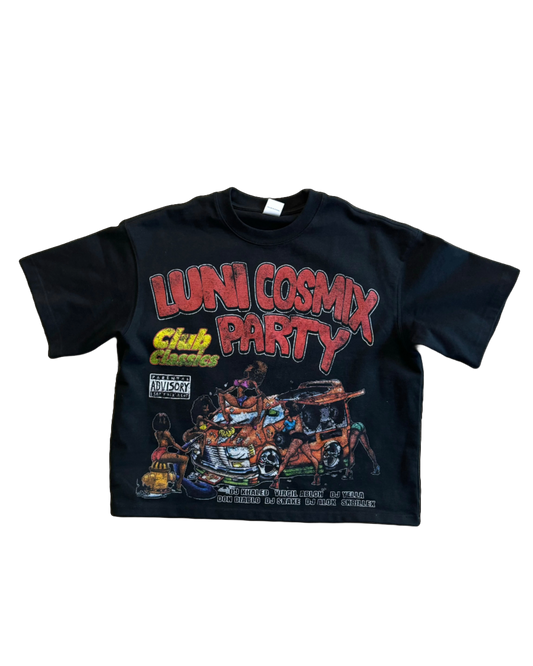 LUNIX COSMIX CLUB TEES "BLACK"