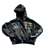 LUNI RACER ZIP-UP HOODIE