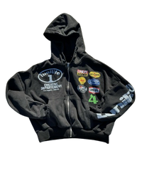 LUNI RACER ZIP-UP HOODIE