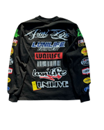 LUNIX RACER CLUB LONG SLEEVE "BLACK"