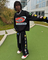 LUNIX RACER CLUB LONG SLEEVE "BLACK"