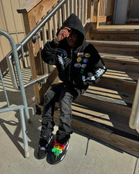 LUNI RACER ZIP-UP HOODIE