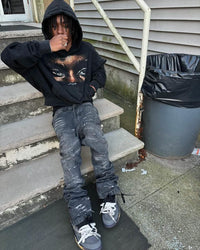 BLACK EYES RACER HOODIES