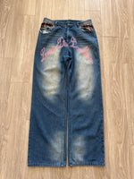 LUNI “SYN” DARK BLUE & VIOLET JEAN