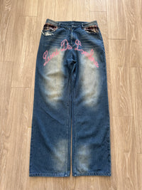 LUNI “SYN” DARK BLUE & VIOLET JEAN