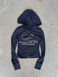 DE OMBRÉ ONYX WOMENS HOODIE