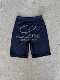 DE OMBRÉ ONYX WOMENS SHORTS