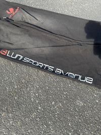 LUNI “ATH” BLACK WASHED SWEATS