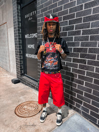 LUNI COSMIX CLUB TEES "BLACK"