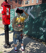 DE OMBRÉ PEOPLES CHAMP TEES “WHITE”
